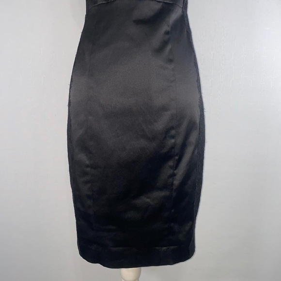 Guess Super Sexy Black Body Con Fitted Mini Dress - Picture 3 of 16